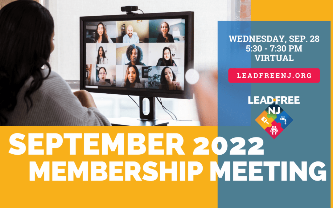 Lead-Free NJ September Membership Meeting Image